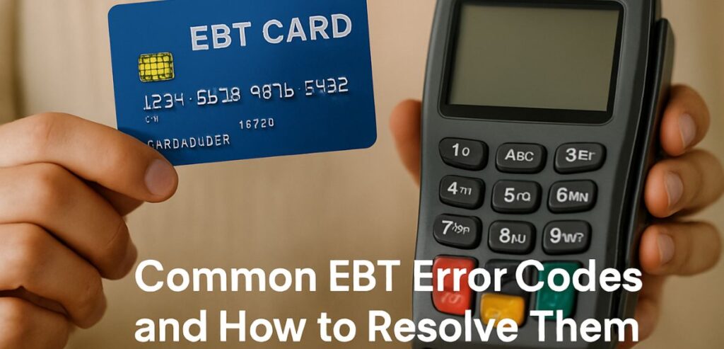 EBT error codes