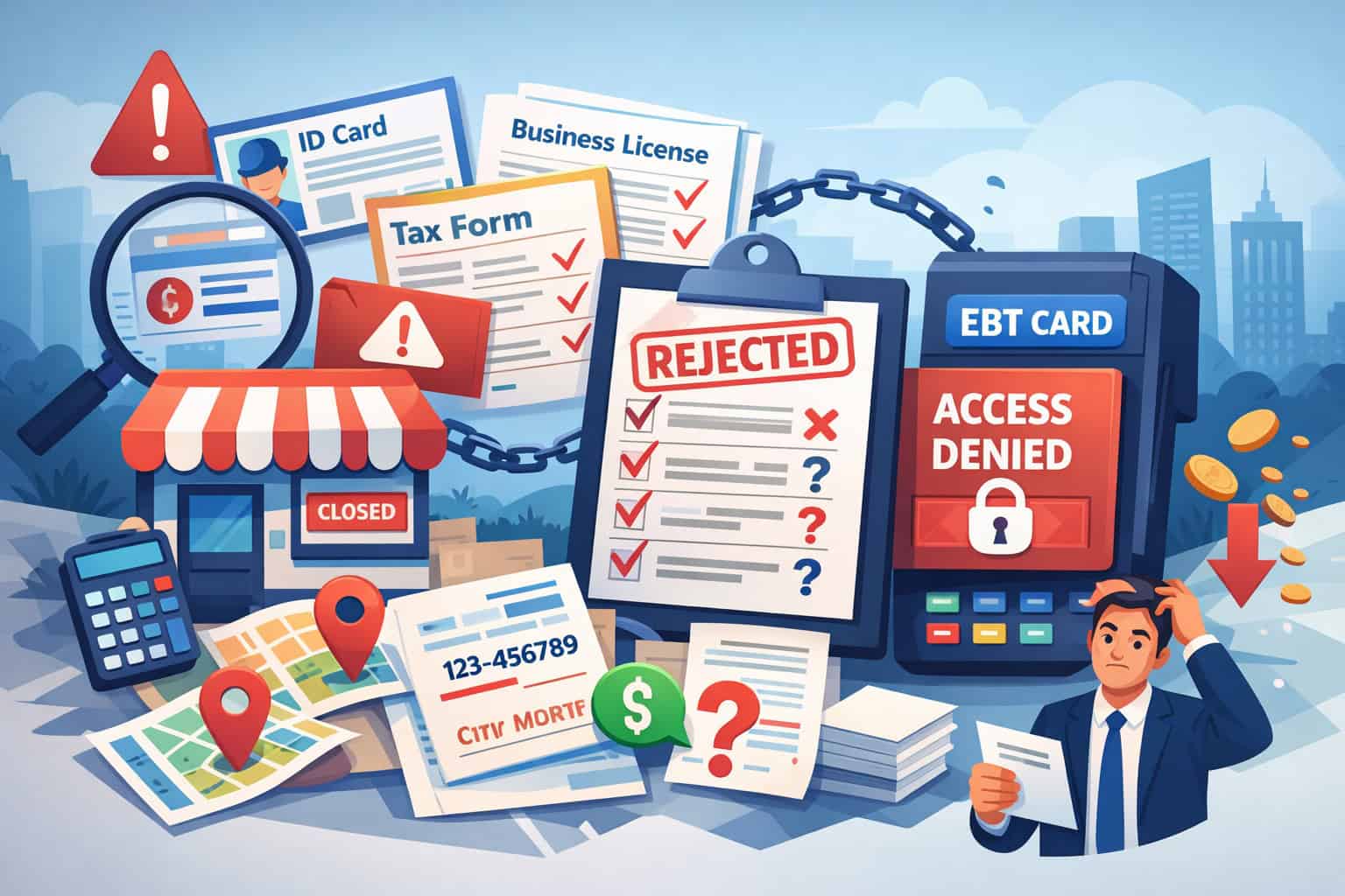 The “Mismatch Problem”: How Inconsistent Business Details Trigger EBT Merchant Account Rejection